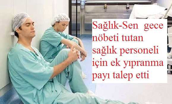 Sağlık çalışanları için 8 saate 1 gün yıpranma payı talep ediliyor